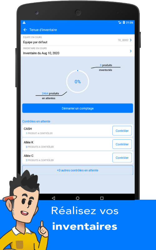 Advanced inventory management, Alfred stock management